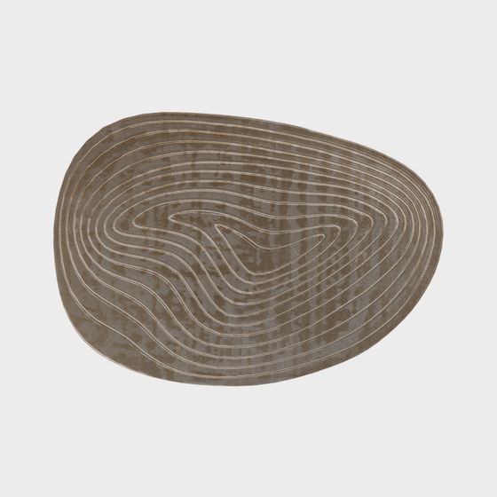 Abstract Swirl Carpet 3D model