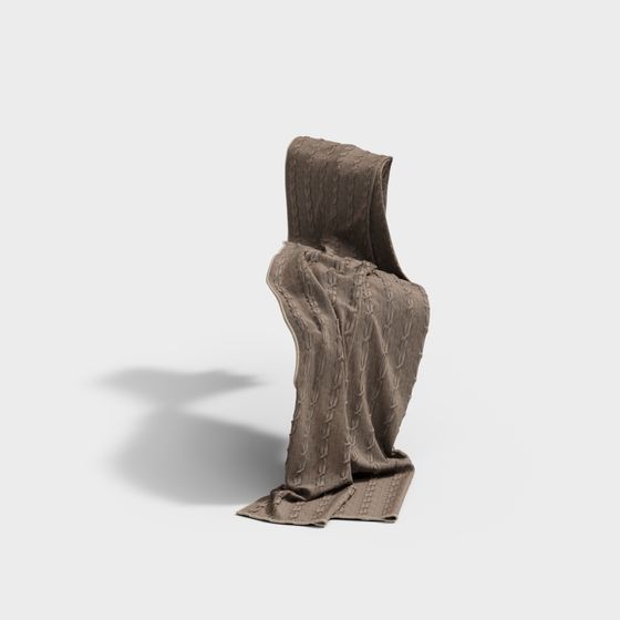 Elegant Woven Cloak 3D model for Creatives