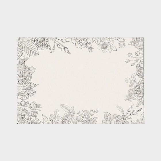 Elegant Low-Polygon Floral 3D Model