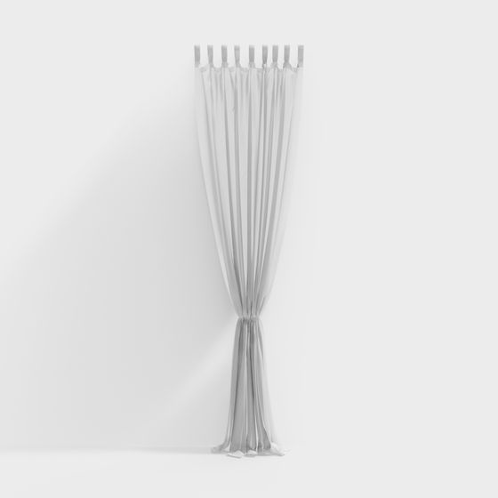 Graceful Drapes 3D model for Creative Spaces