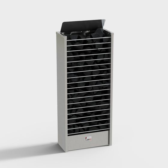 City Air Purifier 3D model for Modern Urban Spaces