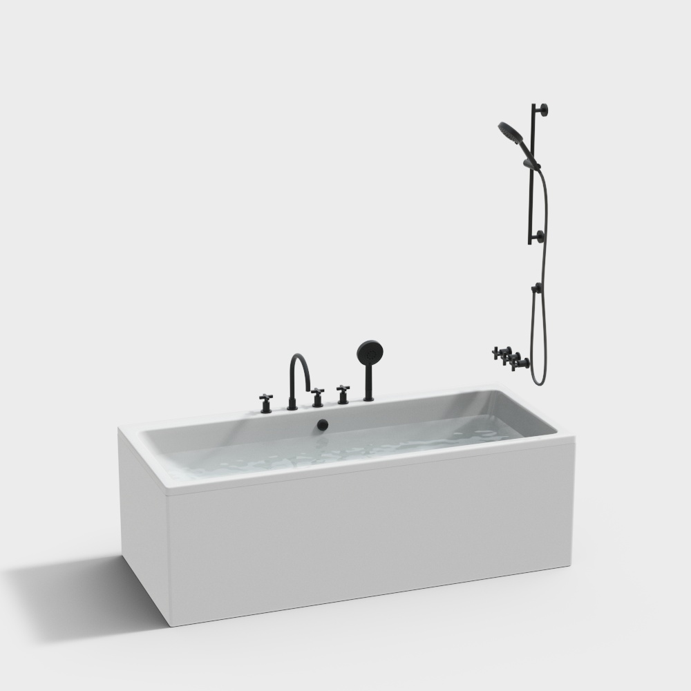 Modern Villeroy Shower Bathtub