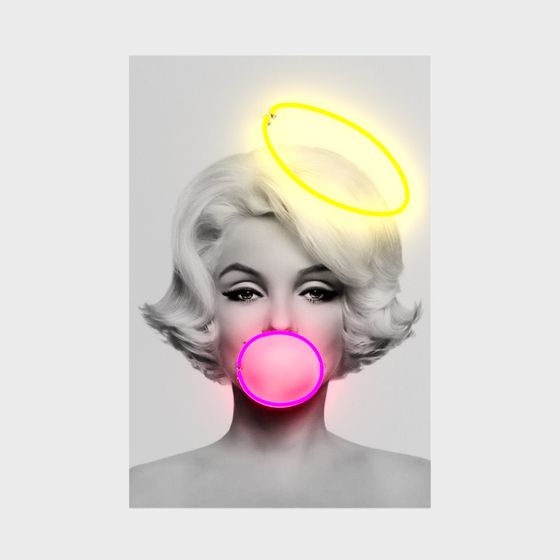 Neon Dream Shadows 3D model for Creative Projects