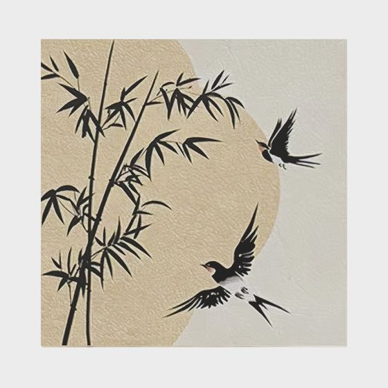 Neues chinesisches Wandbild