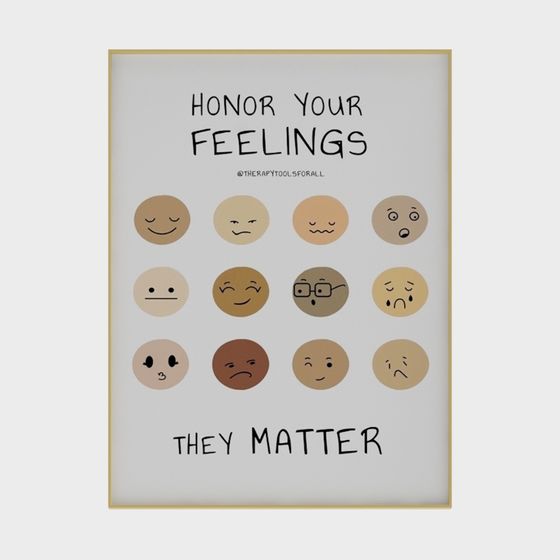 Honor Your Feelings 3D model for Creative Projects