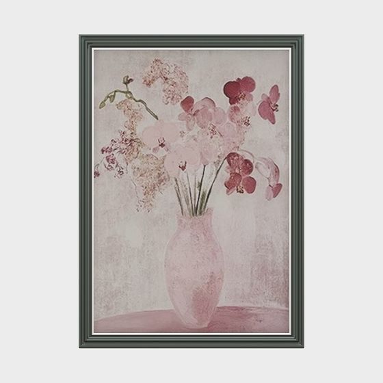 Dawn Blossom Vase Low-Poly 3D Model for Creative Spaces