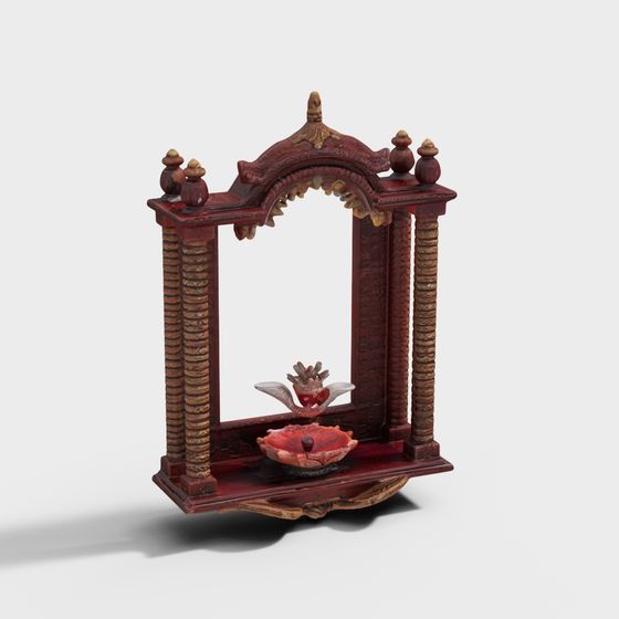 Ancient Castle Altar 3D model for Creative Projects