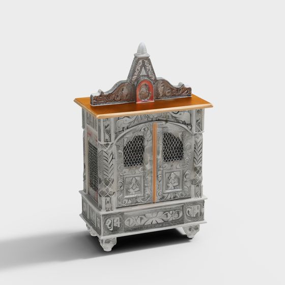 Mystical Treasure Chest 3D model for Creative Projects