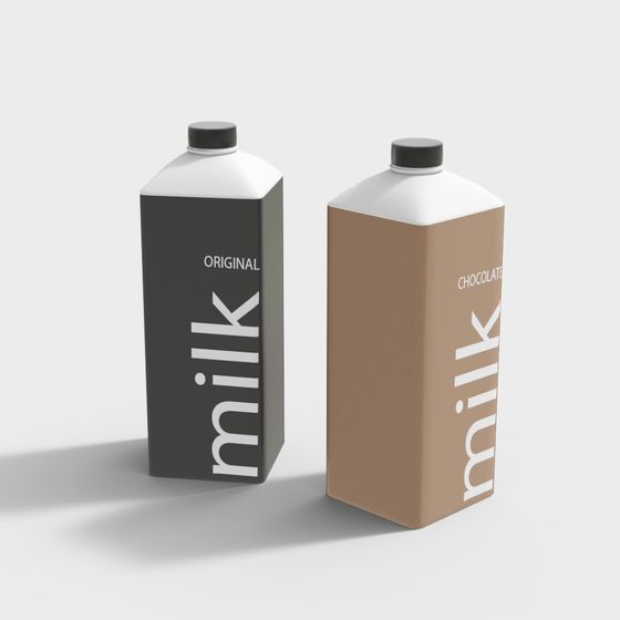 Milk Carton 3D model
