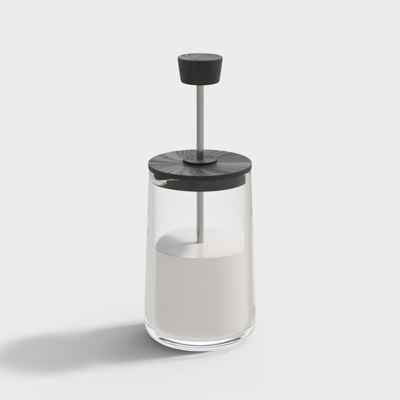 Elegant Glass Grinder 3D model