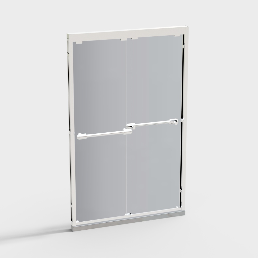 シャワールーム用ガラスドア