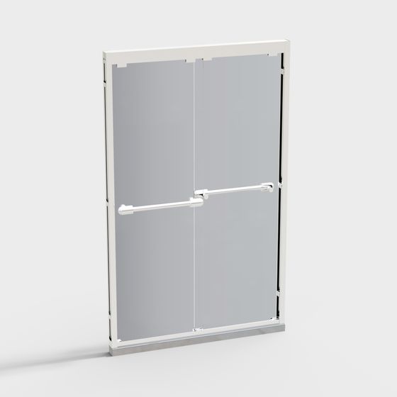 シャワールーム用ガラスドア