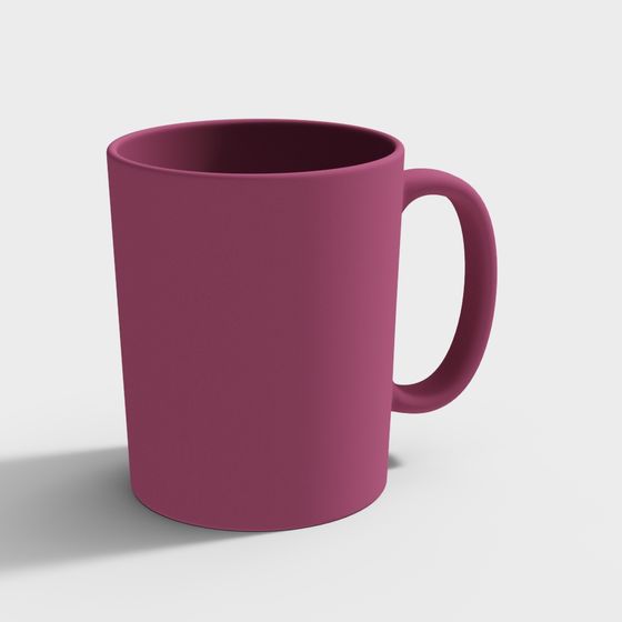 Charming Misty Mug 3D model for Creative Spaces