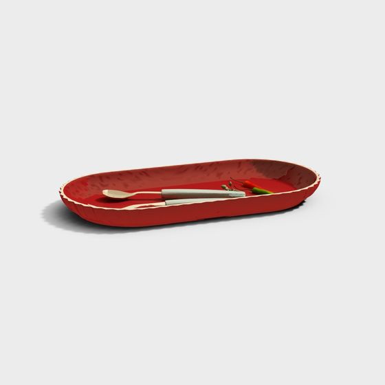 Chili Plate 3D model