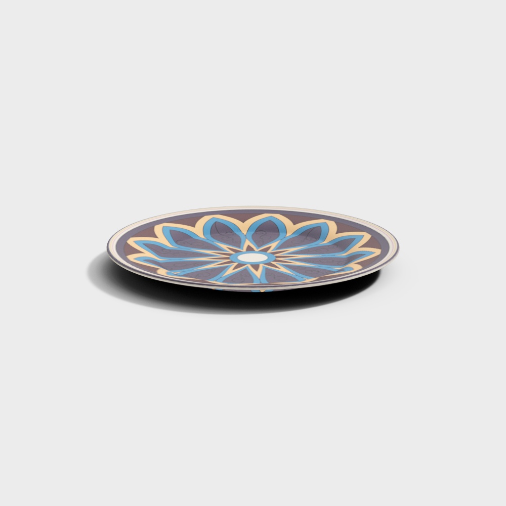 Mandala Plate 3D model