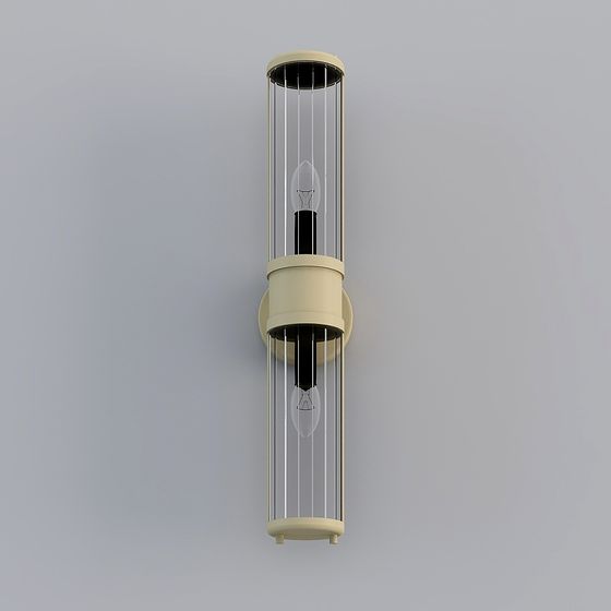 Vintage Wall Lamp 3D model for Creative Projects