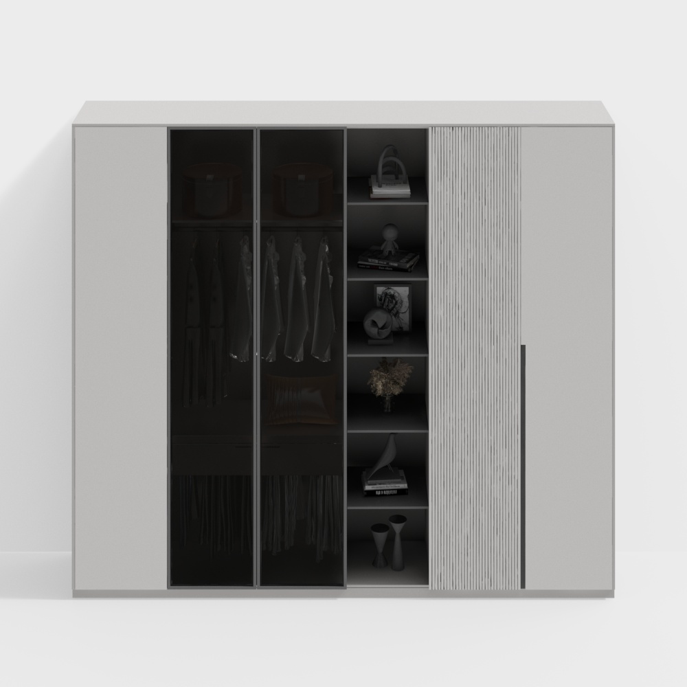 Moderner Kleiderschrank