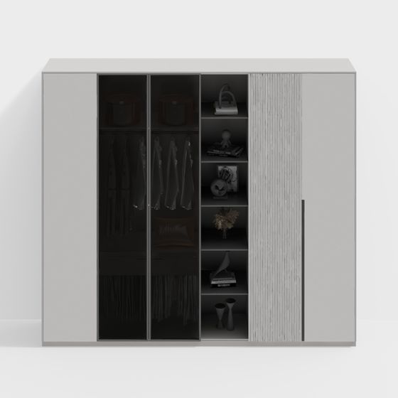 Moderner Kleiderschrank