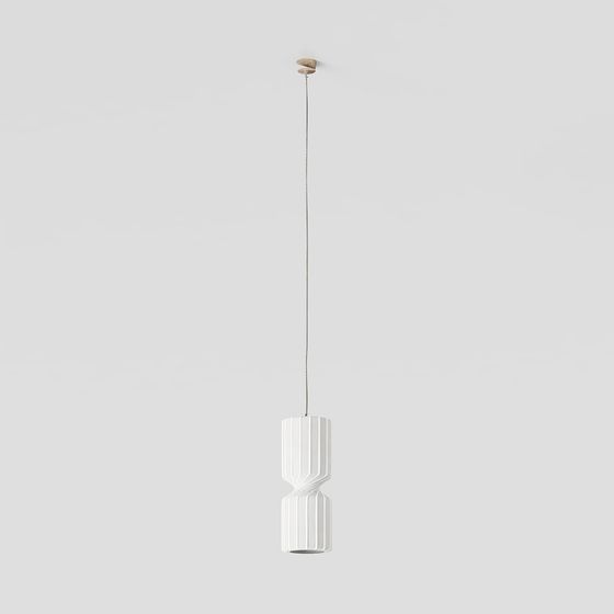 Modern Minimalist Chandelier 3D model