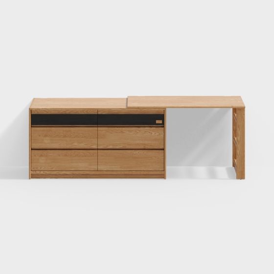 Ausziehbare Kommode aus Holz mit Stauraum