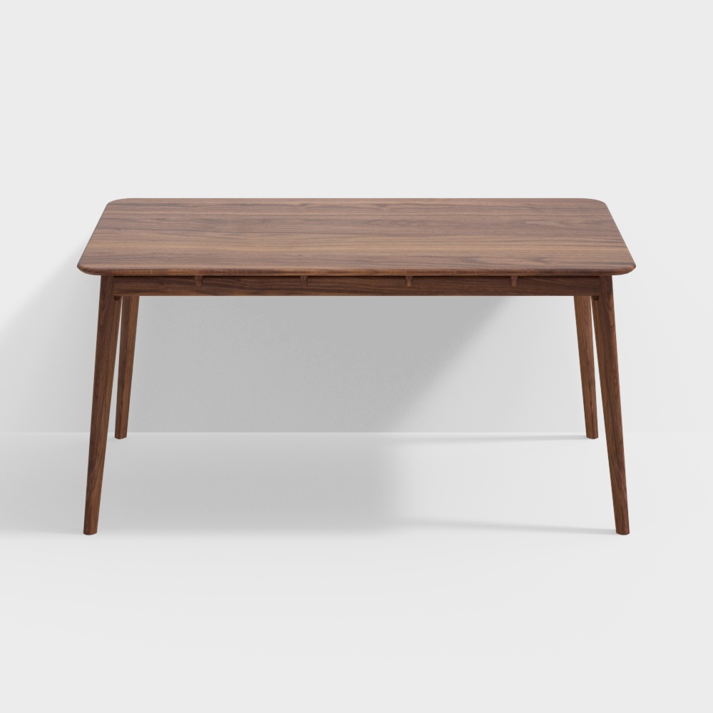 Обеденный стол из орехового дерева, ширина 1600 мм