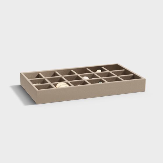 Organic Storage Tray 3D model