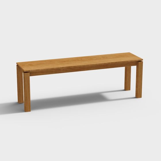 Cherry Wood Dining Bench 1350mm Wide