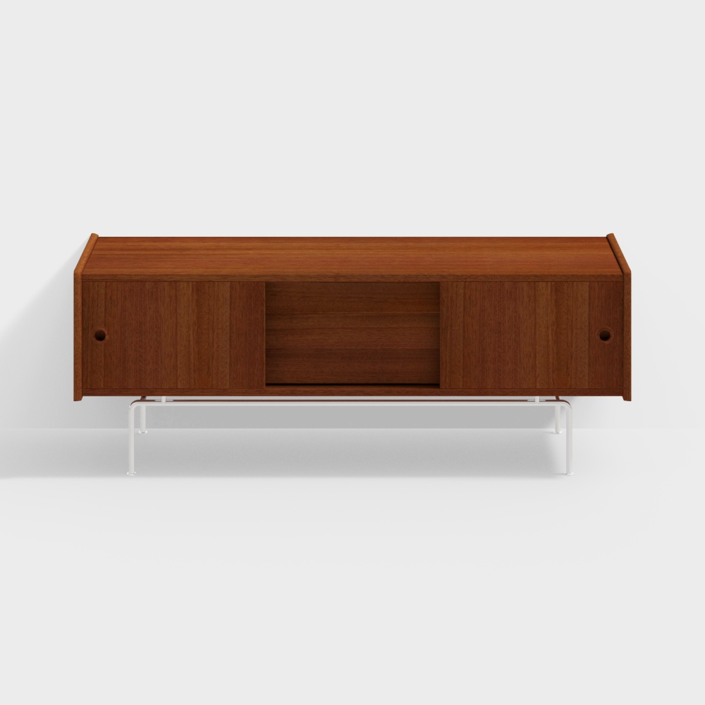 Boxwood Nordic Retro TV Board Width 1500