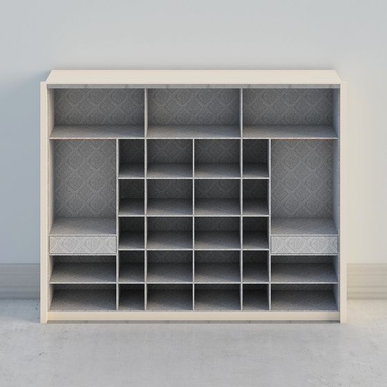 Modular Storage Cabinet 3D model