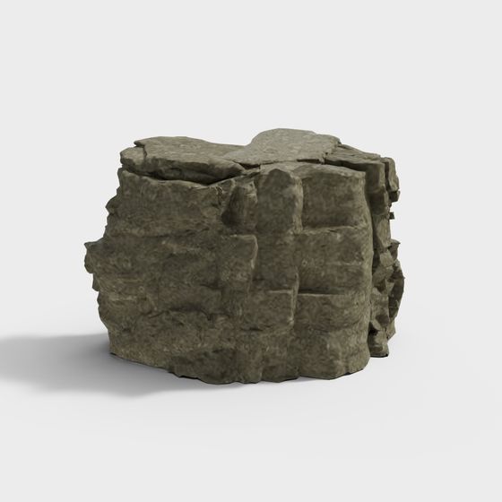 Ancient Castle Ruins 3D Model for Creative Projects