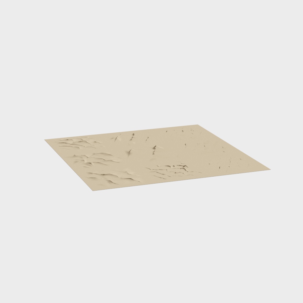Sand Dunes Stroll 3D model
