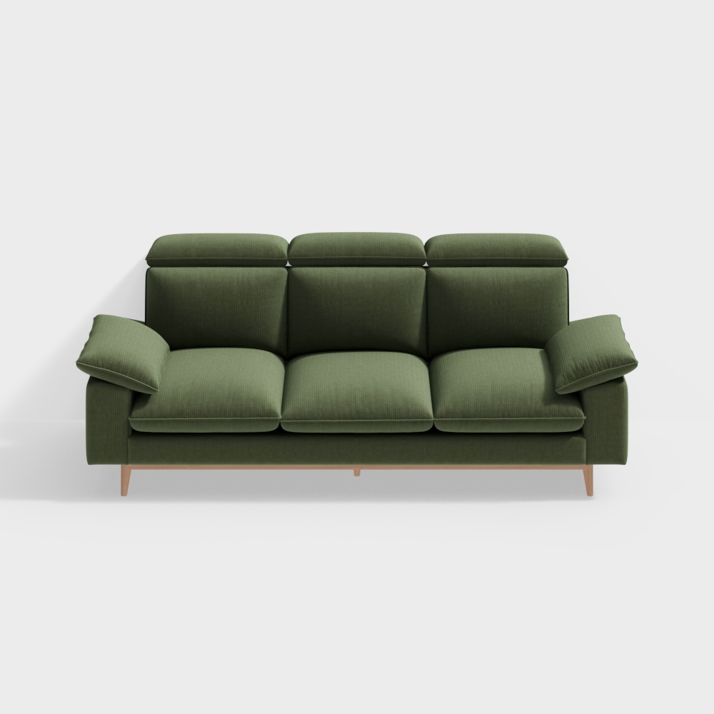 Sofa thoải mái tự nhiên bằng gỗ anh đào