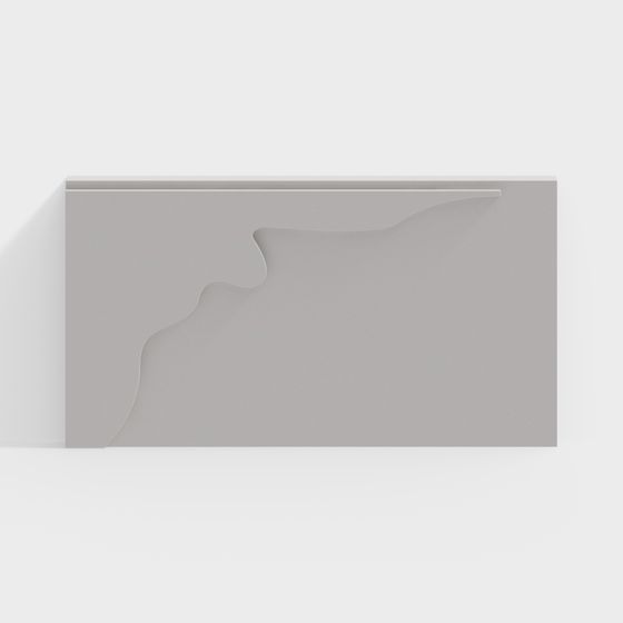 Pared de fondo del dormitorio