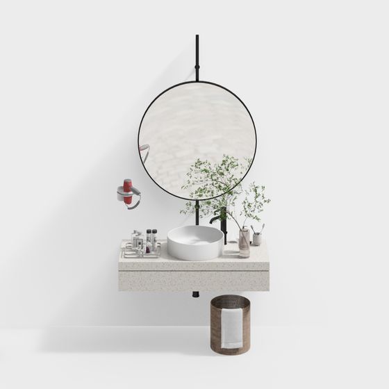 Urban Bathroom Sink 3D model