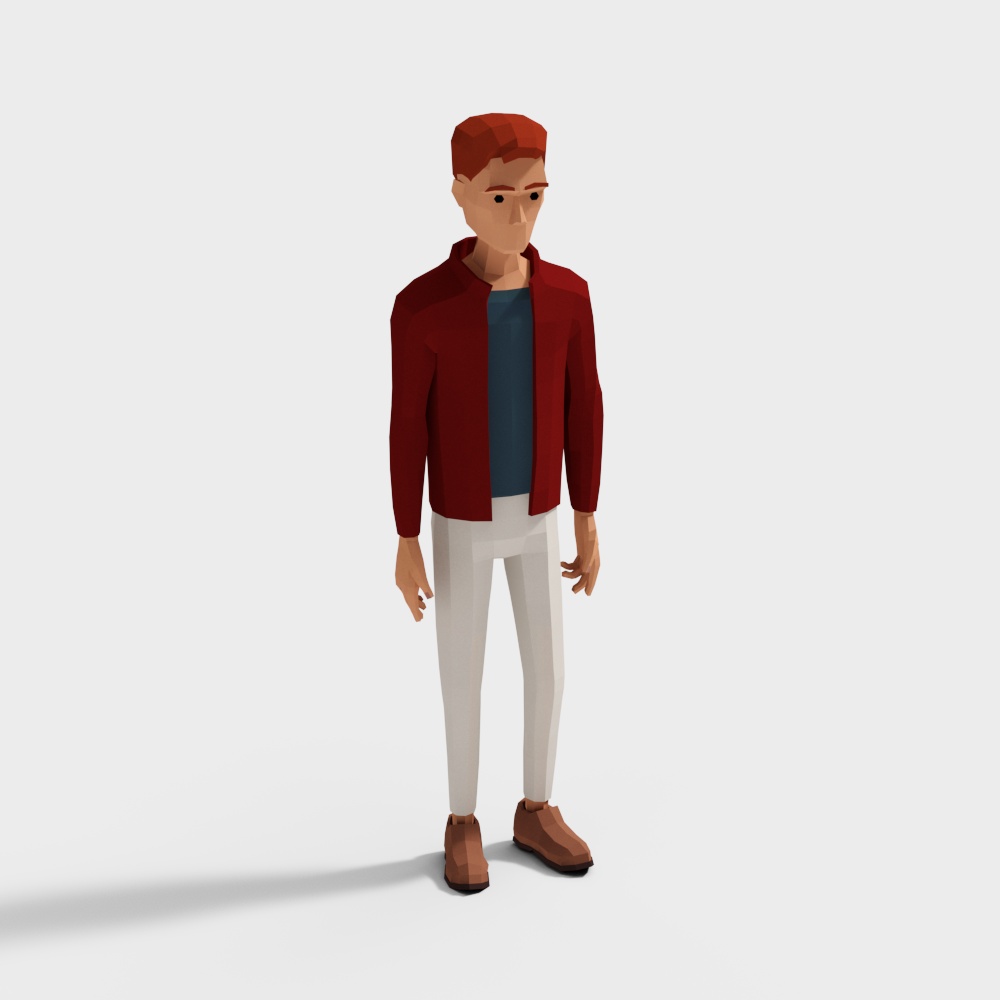 Urban Wanderer 3D Model for Creative Projects