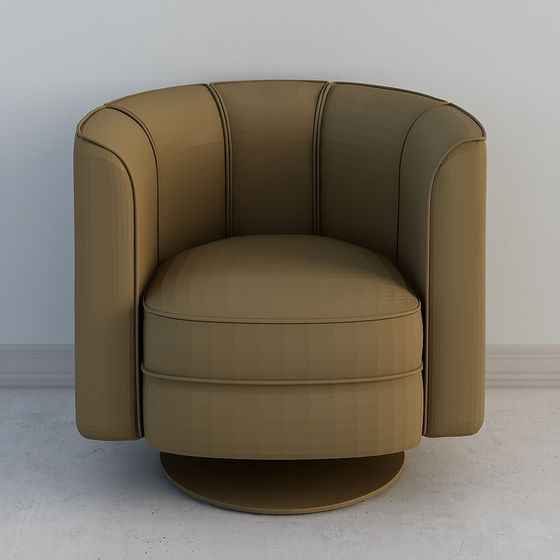 Vintage Rotating Chair 3D model for Modern Interiors