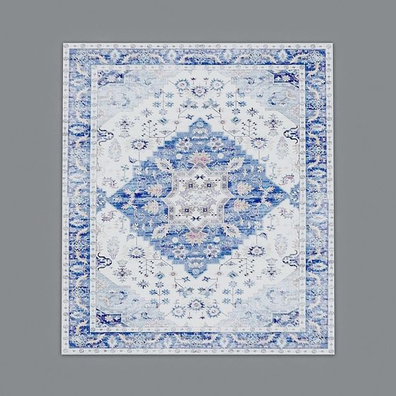 Serene 3D Carpet Model for Creative Spaces