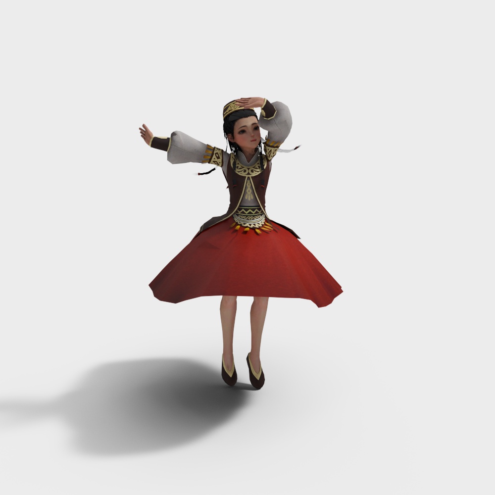 Dancing Princess 3D model