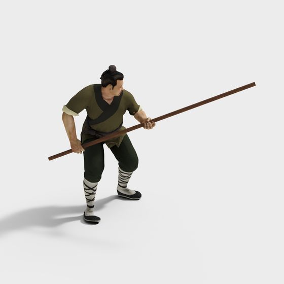 Ancient Warrior 3D model