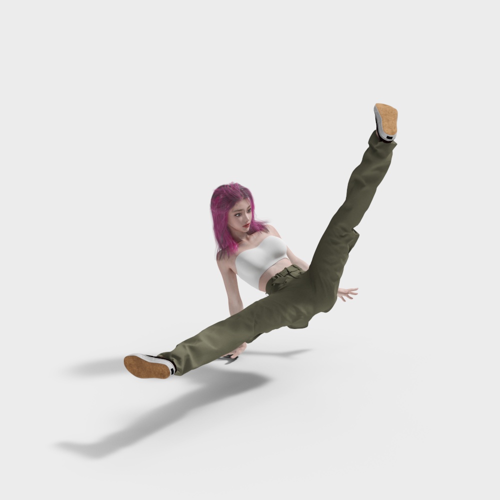 Girl Street Dance Thomas Full Spin