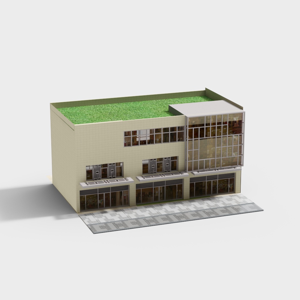 Modern Commercial Street