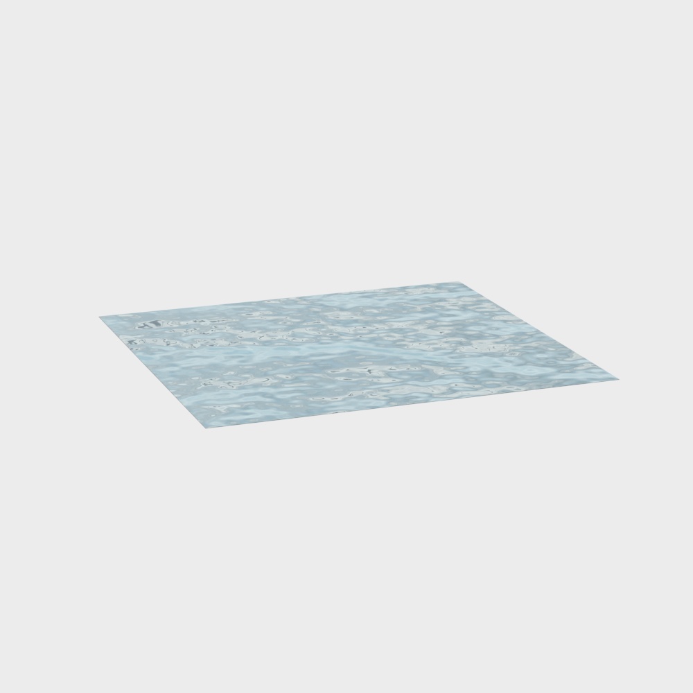Glistening Water Surface 3D model