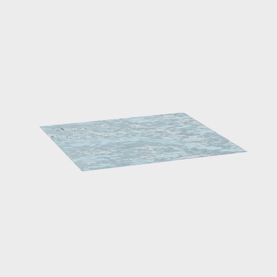 Exquisite Water Surface 3D model for Creative Projects