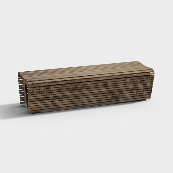 Urban Bench 3D model