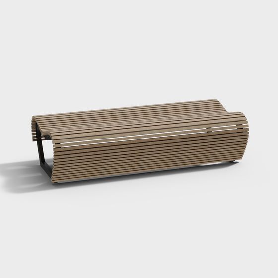 Banc de parc extérieur