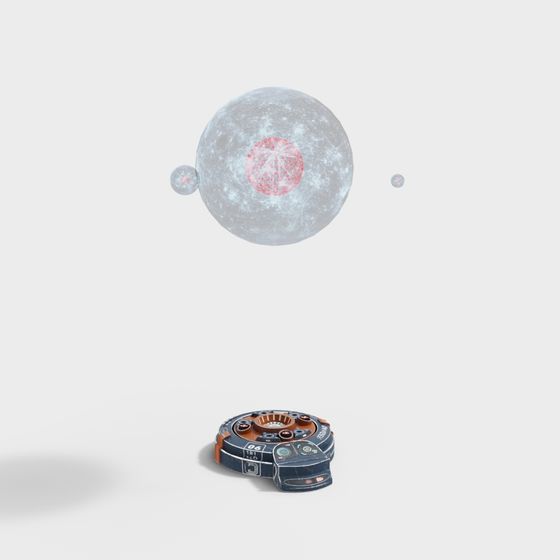 Interstellar Navigator 3D Model