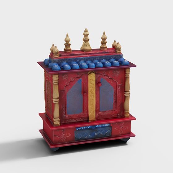 Royal Treasure Box 3D model for Creative Designs