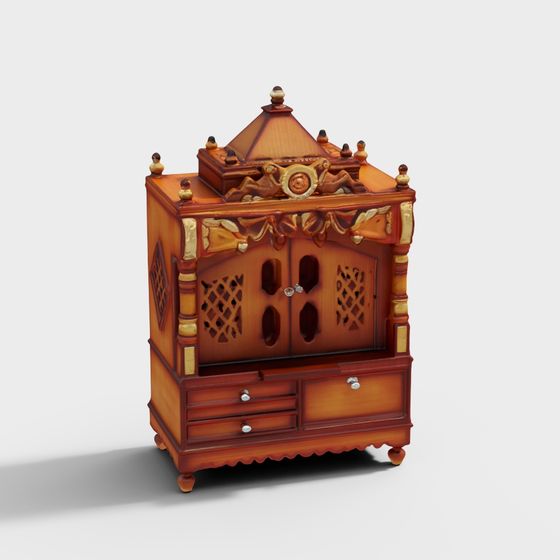 Royal Wardrobe 3D model