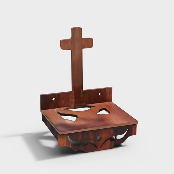 Cross Shelf 3D model