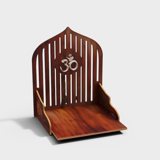 Zen Gate 3D model with Low Polygon High Detail Design